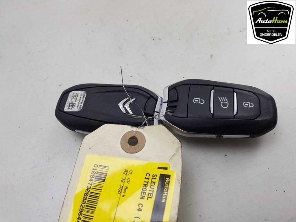 SLEUTEL Citroën C4 Berline (BA / BB / BC) (|9840150780|), Gebruikt, Citroën