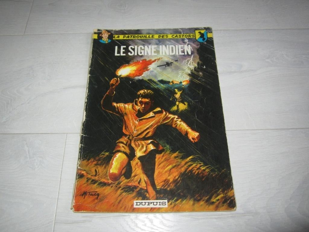 La patrouille des Castors - Le signe indien - E.O., Enlèvement ou Envoi, Mitacq., Une BD, Utilisé