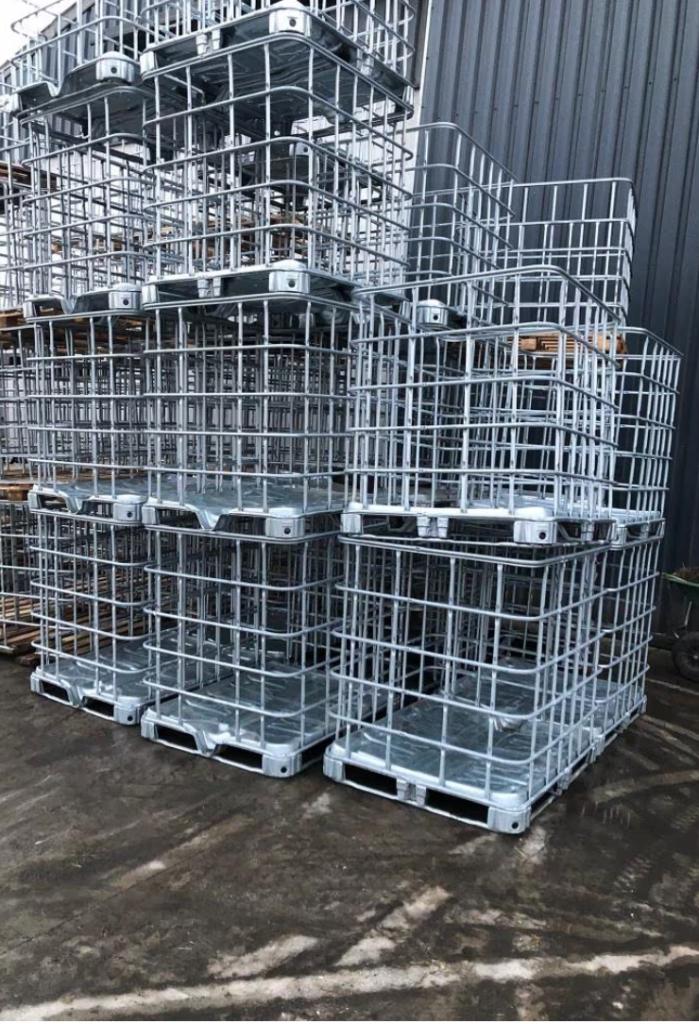 Lege ibc korven 1000L, Tuin en Terras, Ophalen of Verzenden, Zo goed als nieuw, Overige materialen