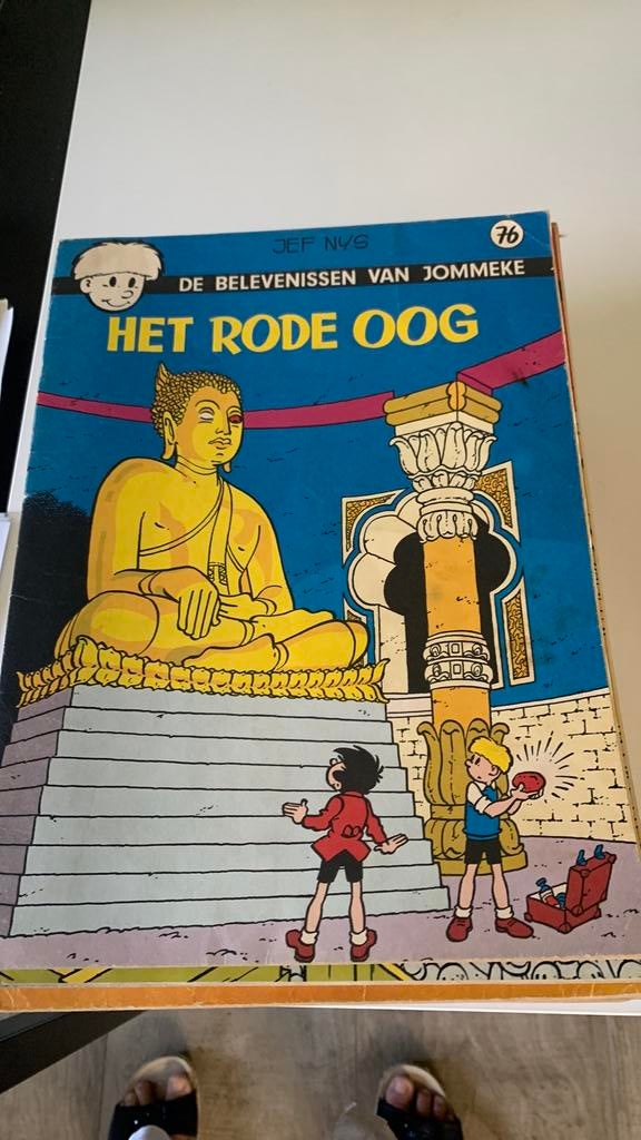 37 stuks jommeke strips, Boeken, Meerdere stripboeken, Ophalen, Gelezen