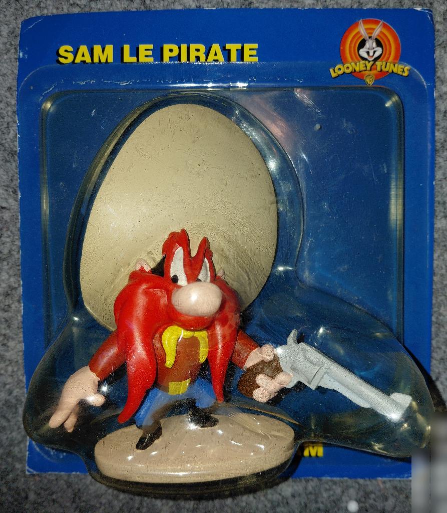 Figurine Sam le pirate 2, Envoi, Looney Tunes, Comme neuf, Statue ou Figurine