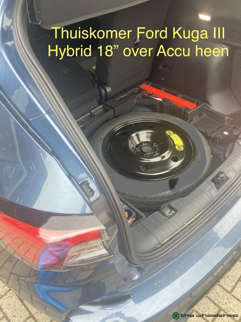 Reservewiel Thuiskomer LYNK & CO VOLVO XC40 60 FORD Kuga 18", Pneus et Jantes, 145 mm, Véhicule de tourisme, -