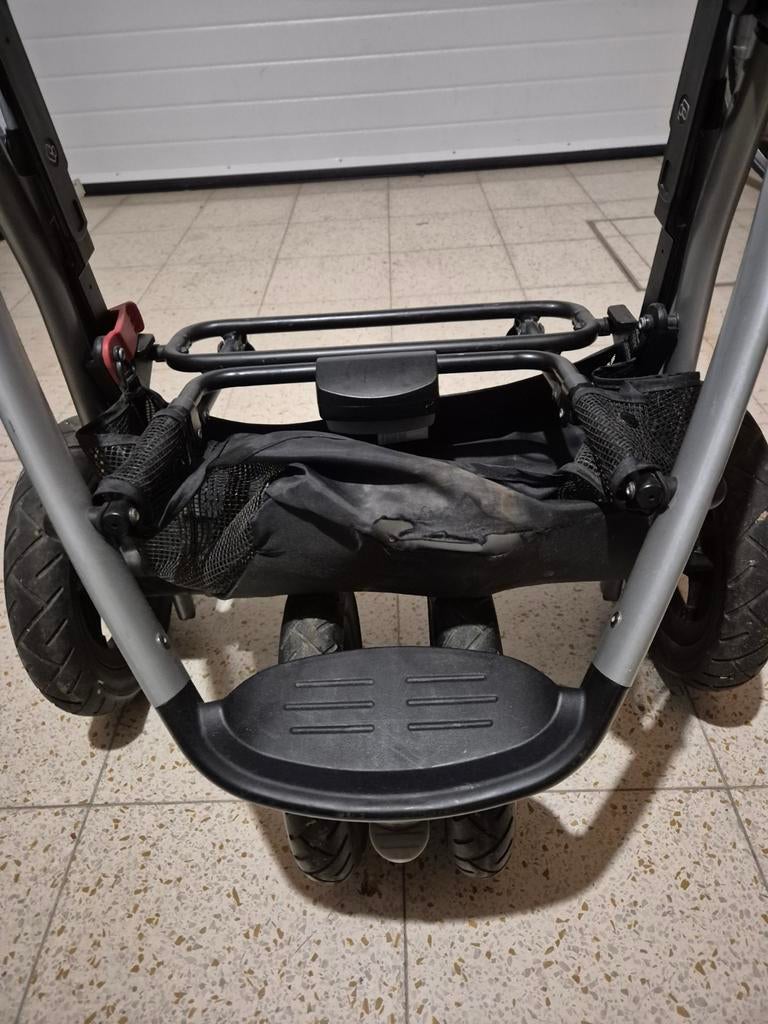 Complete buggie met maxicosi, draagmand en zitting., Kinderen en Baby's, Kinderwagens en Combinaties, Ophalen, Kinderwagen