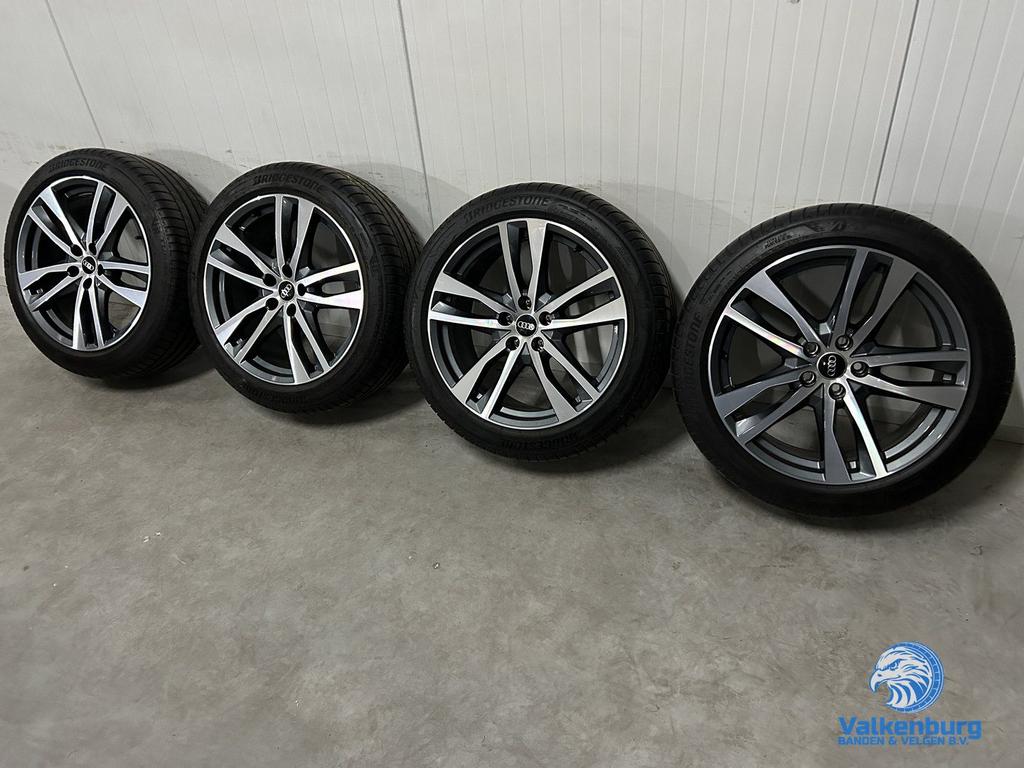 6-7mm! Originele Audi A6 S6 C8 4K S-Line 19 inch antraciete, 19 inch, -, -, Banden en Velgen