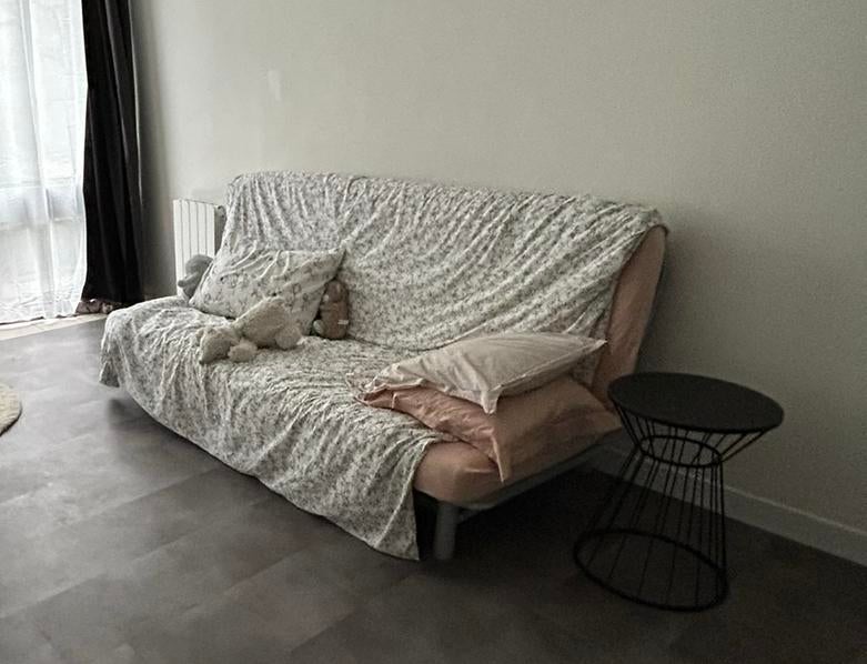 Sommier canapé lit 140x200, Maison & Meubles, 140 cm, Enlèvement, Utilisé, 200 cm