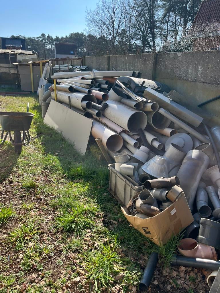 PVC buizen, Doe-het-zelf en Bouw, Ophalen, Gebruikt, PVC