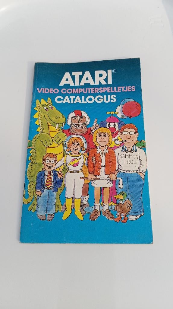 catalogue de jeux vidéo vintage Atari, Enlèvement ou Envoi, Comme neuf