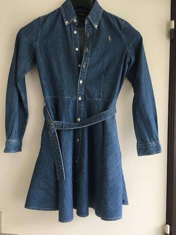 Ralph Lauren jeans jurk Maat 14 jaar, Enlèvement ou Envoi, Comme neuf