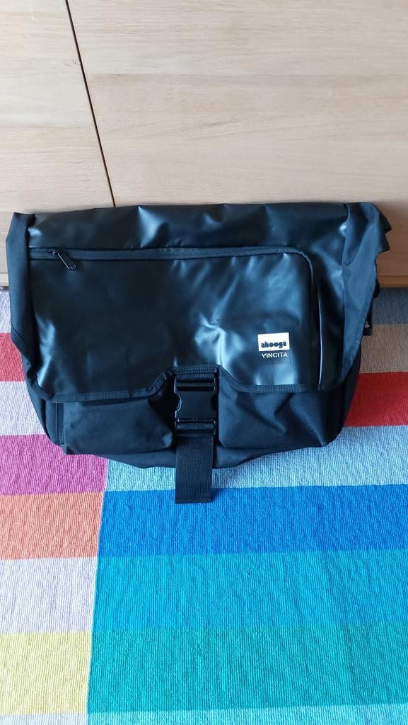 Ahooga fietstas, Ophalen