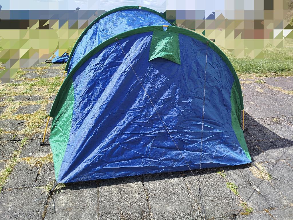 Tente tunnel 2 personnes - double paroi, Caravanes & Camping, Tentes, jusqu'à 2, Utilisé, Enlèvement