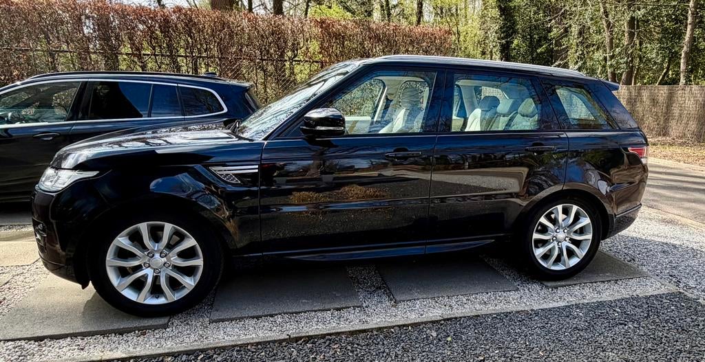 Range Rover Sport in uitzonderlijk goede staat., Auto's, Land Rover, Automaat, Euro 6, Blauw, Start-stop-systeem