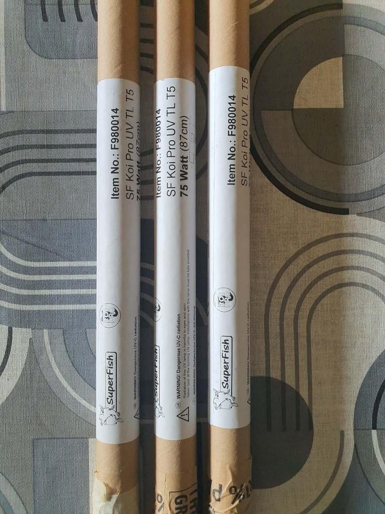 3 lampes UV-C/UV TL T5 75 W — SF Koi Pro (nouveau), Enlèvement, Neuf, Filtre de bassin