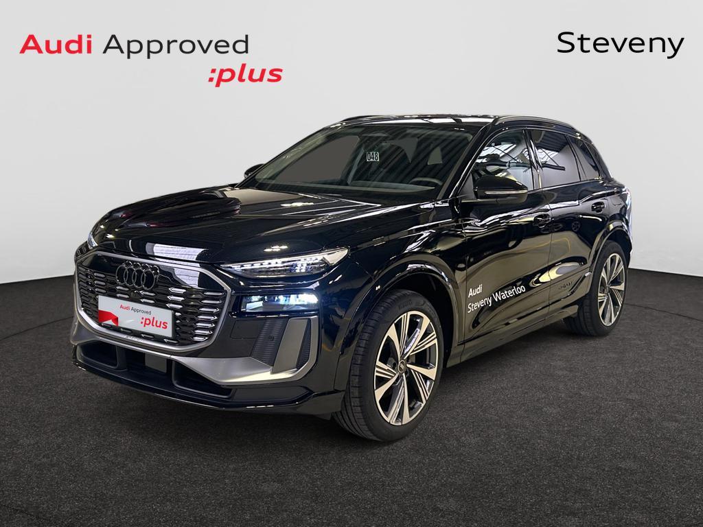 Audi Q6 e-tron Audi Q6 SUV S line e-tron quattro 285,00 kW, Auto's, Audi, Automaat, Overige modellen, Airbags, Zwart