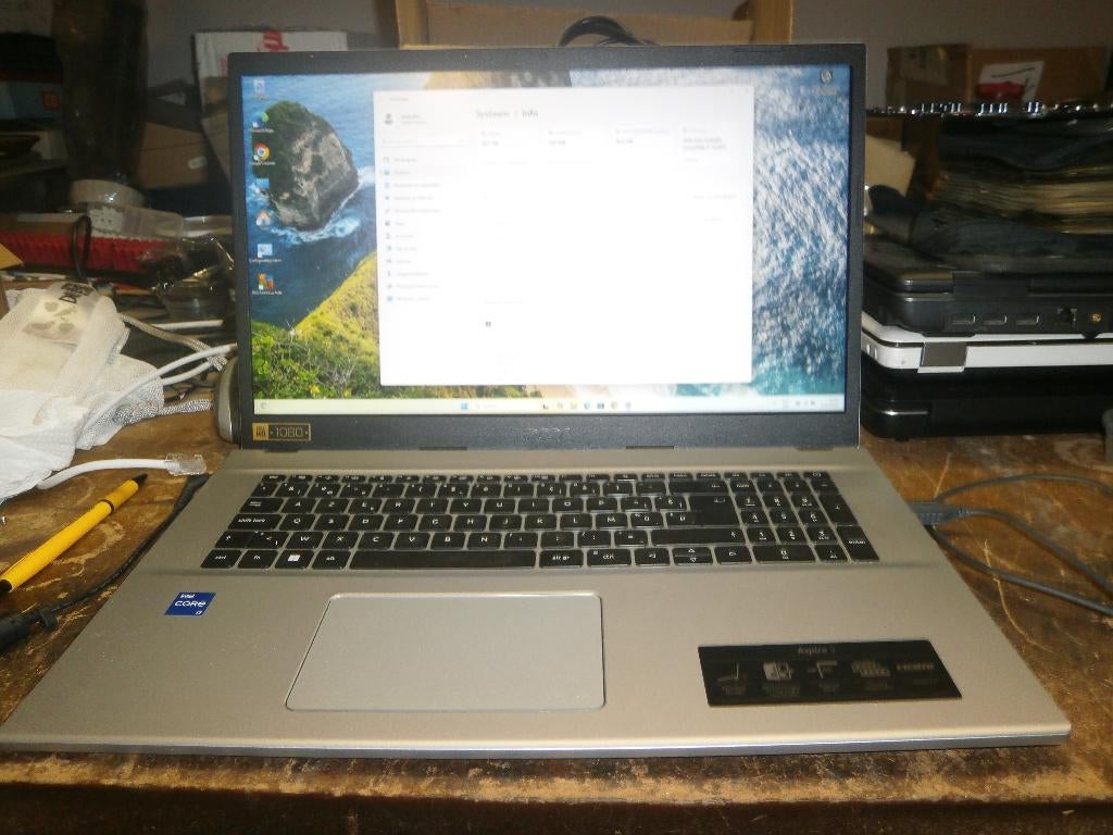 acer aspire 3, Informatique & Logiciels, Ordinateurs portables Windows, 17 pouces ou plus, Enlèvement, Azerty, Acer