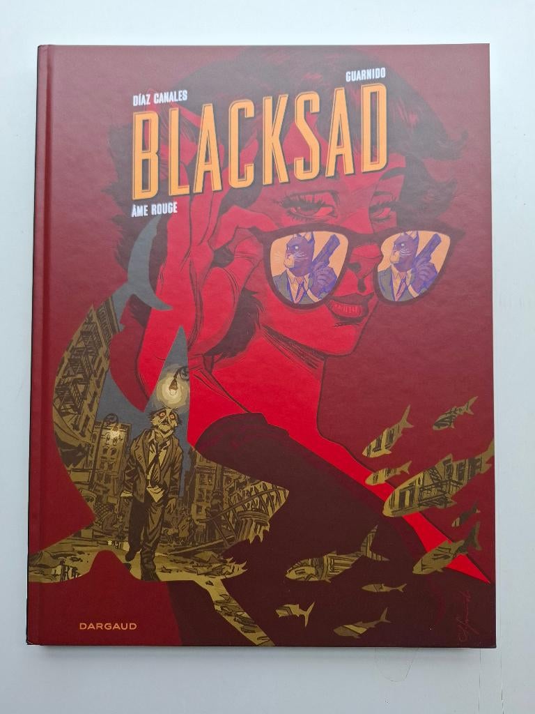 TIRAGE SPECIAL BLACKSAD AME ROUGE 25eME ANNIVERSAIRE, Eén stripboek, Ophalen of Verzenden, Zo goed als nieuw