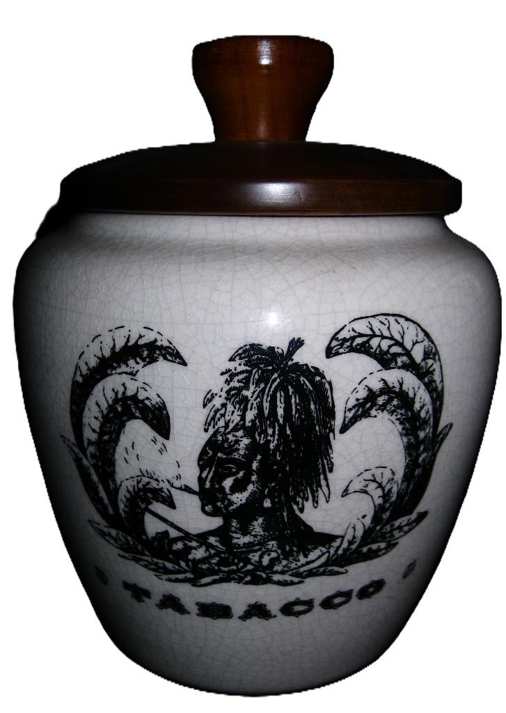 Vintage en antieke tabakspotten, Verzamelen, Rookartikelen, Aanstekers en Luciferdoosjes, Ophalen