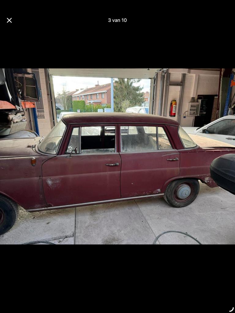 Onderdelen heckflosse mercedes w110, Enlèvement