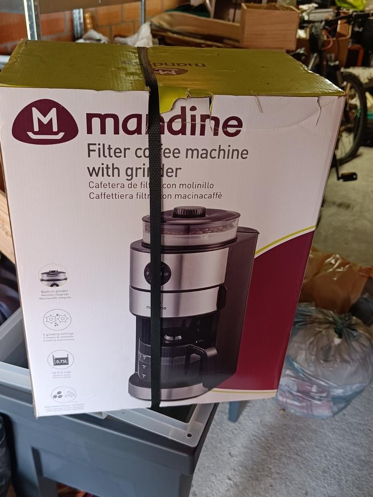 Machine à café à grains, Enlèvement