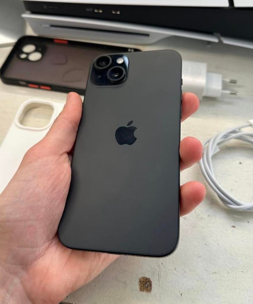 Iphone 15 Plus 256GB, Télécoms, Téléphonie mobile | Apple iPhone, Comme neuf, 256 GB, Sans abonnement, Sans simlock, iPhone 15 Plus