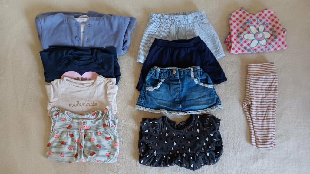 Kleding meisje maat 68 lente  (10 stuks), Ophalen, Gebruikt, Meisje