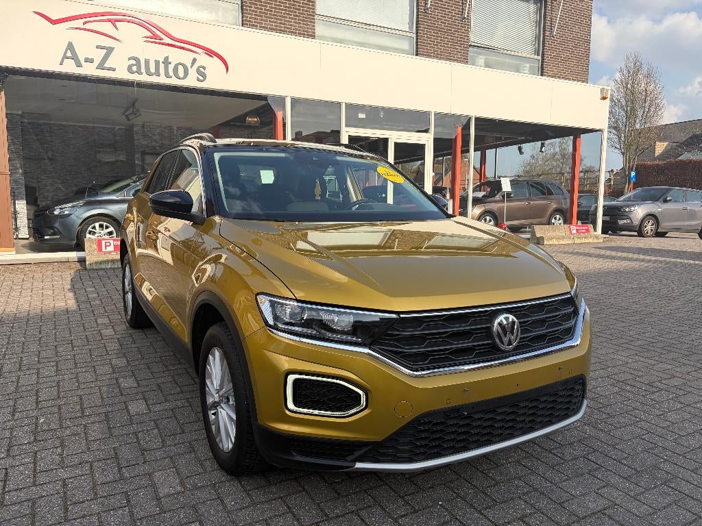 Volkswagen T-Roc Style 1e eigenaar, Auto's, 118 g/km, Stof, Beige, Bedrijf