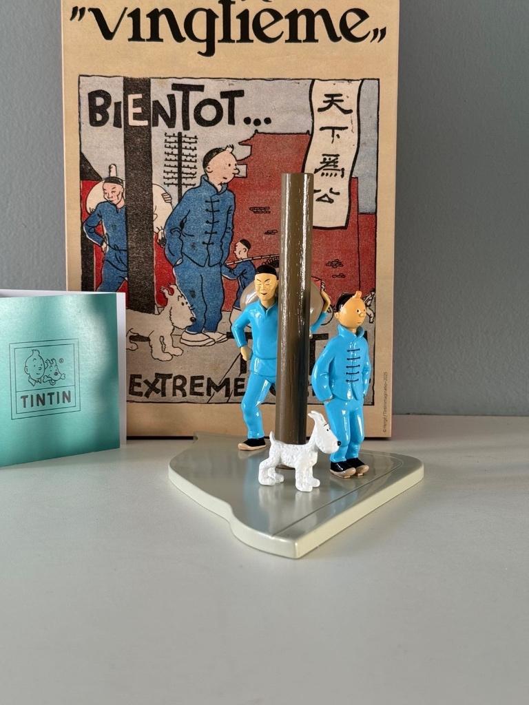 Tintin en extrême orient Pixi moulinsart, Collections, Personnages de BD, Neuf, Statue ou Figurine, Tintin, Enlèvement ou Envoi