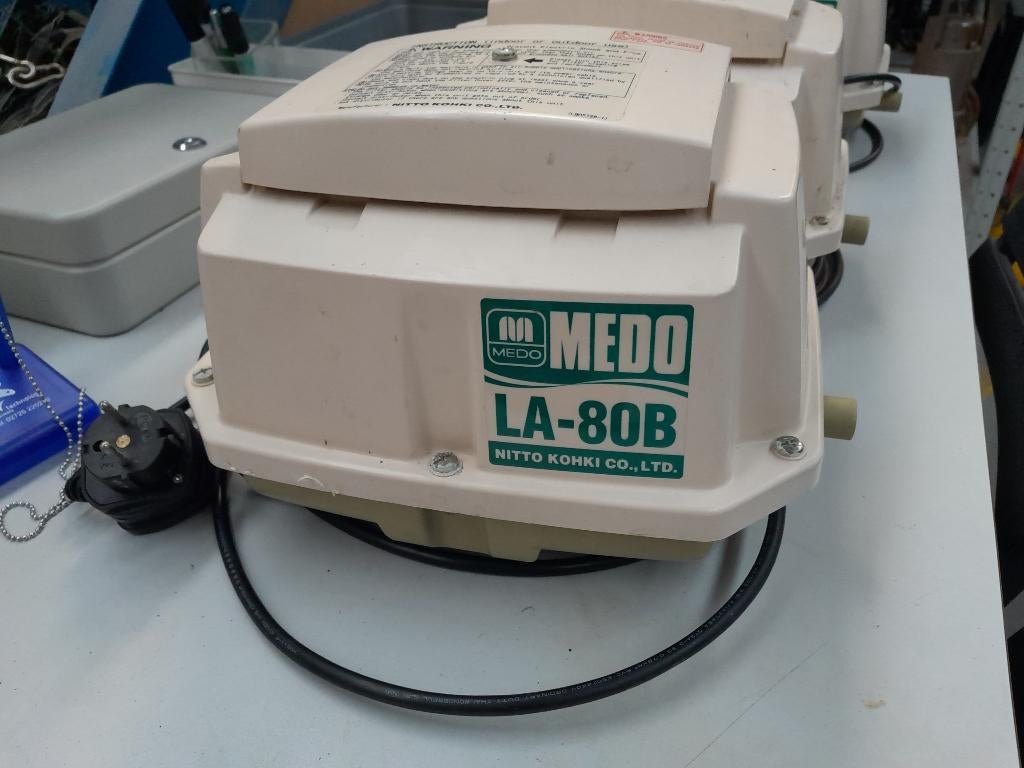 luchtpomp - zuurstofpomp Nitto LA-80, Tuin en Terras, Vijverpomp, ?, Zo goed als nieuw, ?