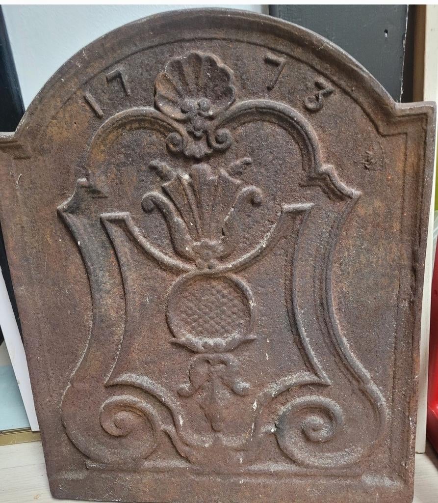 Gietijzeren haardplaat, Huis en Inrichting, Haarden, Ophalen