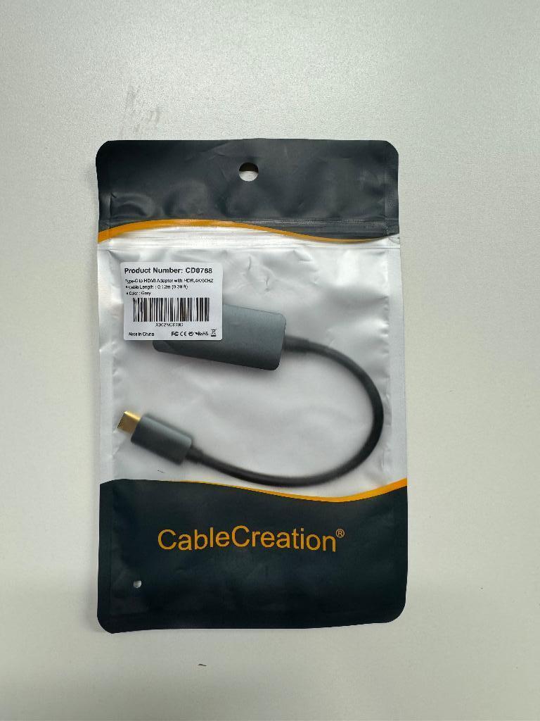 CableCreation USB-C naar HDMI adapter – 4K 60Hz, Enlèvement, Neuf
