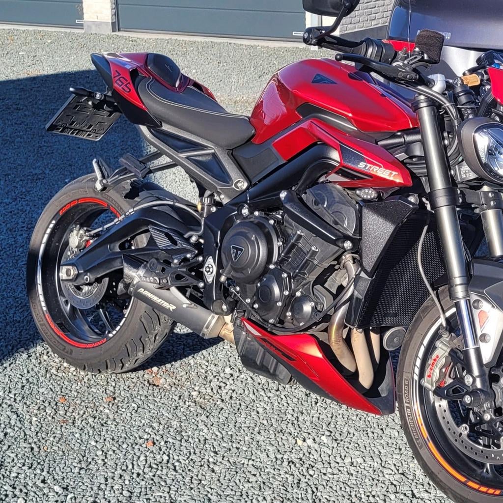 Dominator HP8 full system uitlaat voor Street Triple 765 RS, Motoren, Motoren | Triumph, Particulier
