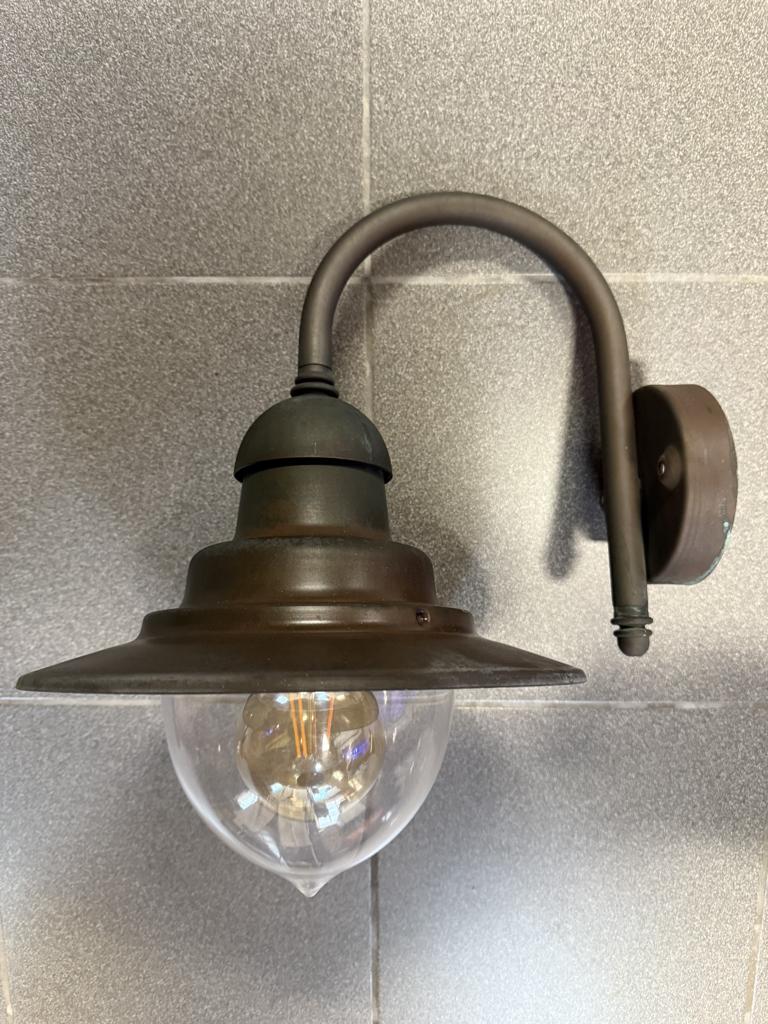 Koperen stallampen, Tuin en Terras, Ophalen