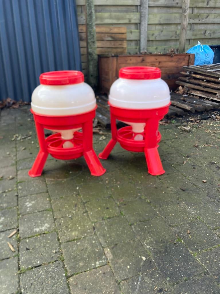 Silo voor pluimvee, 1 week gebruikt propere staat dus, Dieren en Toebehoren, Ophalen, Zo goed als nieuw