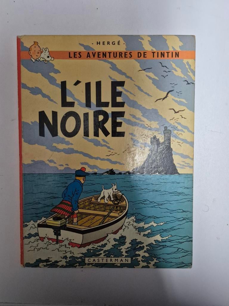 Tintin l île noire, Livres, BD, Enlèvement