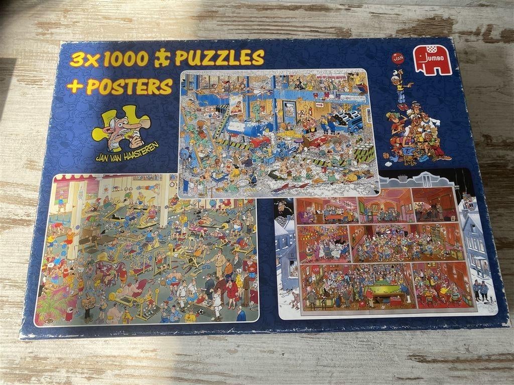 Jan van haasteren - the big leak at the gym grand cafe [s390, Verzenden, Zo goed als nieuw