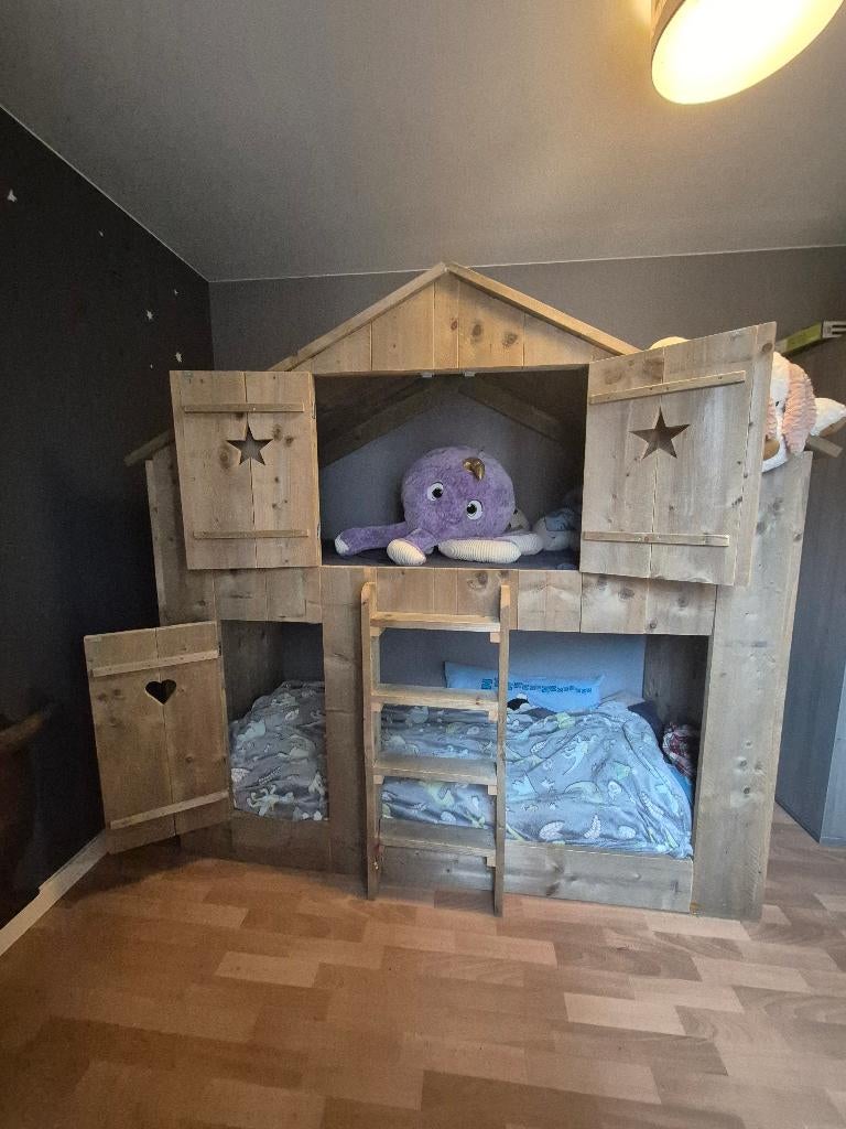 Stapelbed boomhut, Ophalen, Gebruikt, Stapelbed