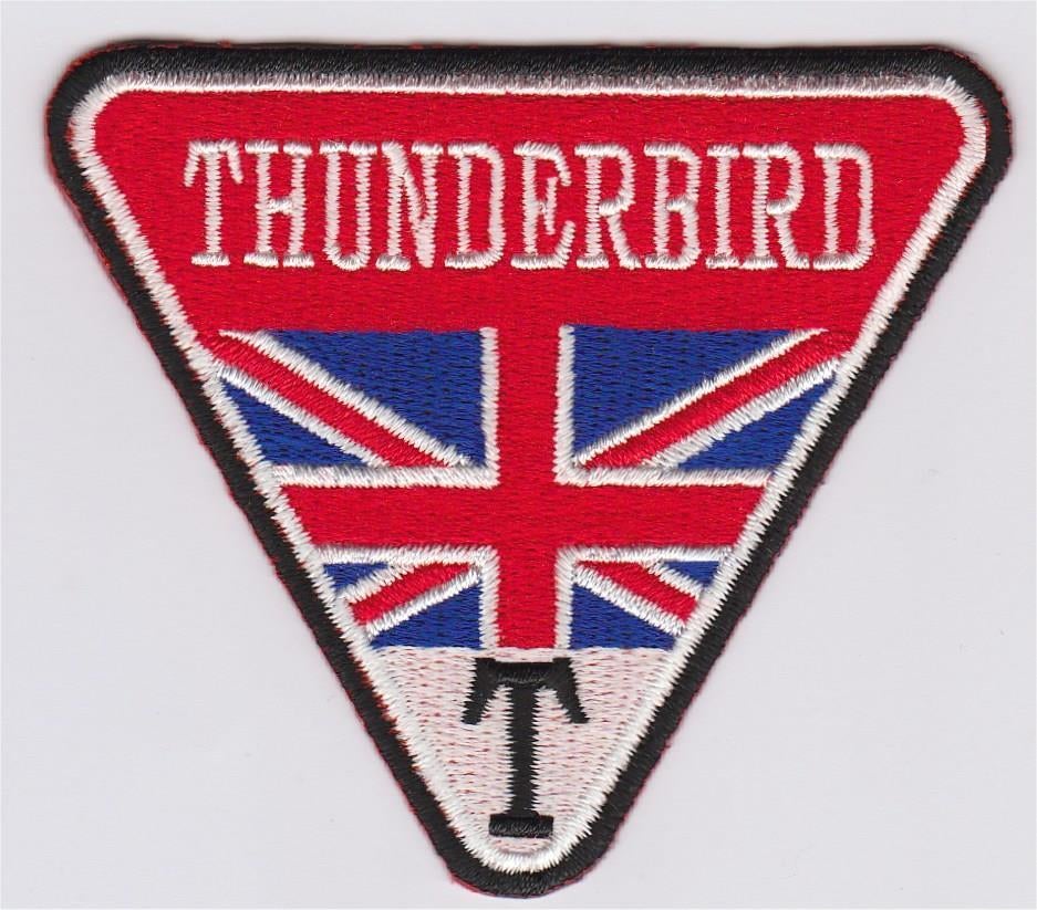 Triumph Thunderbird stoffen opstrijk patch embleem #19, Motos, Envoi, Neuf