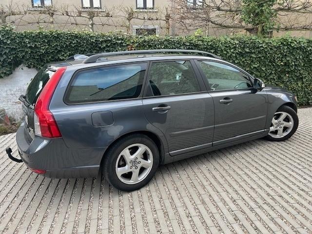 Volvo V50, Autos, Volvo, Cuir, Achat, Boîte manuelle, Noir