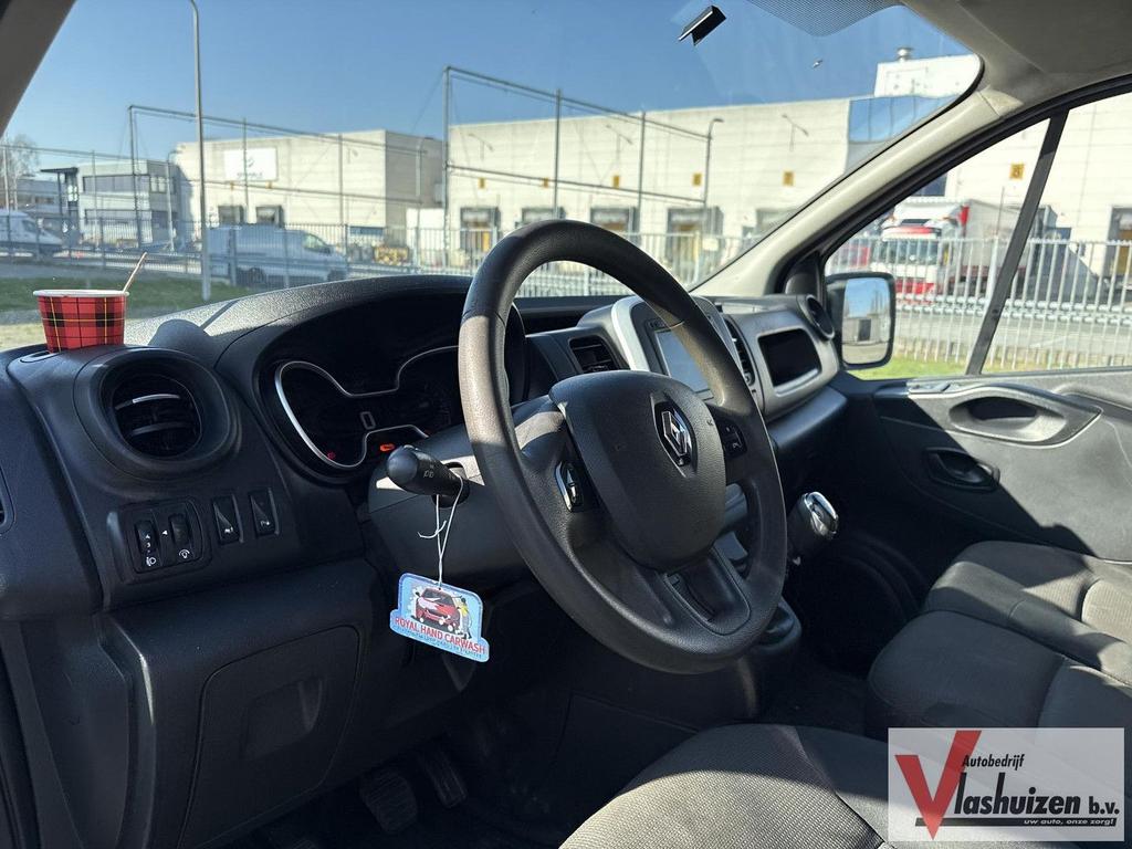 Renault Trafic 2.0 dCi 120 T29 L2H1 Dubbel Cabine Work Editi, Auto's, Bestelwagens en Lichte vracht, Renault, Wit, Bedrijf, Parkeersensor