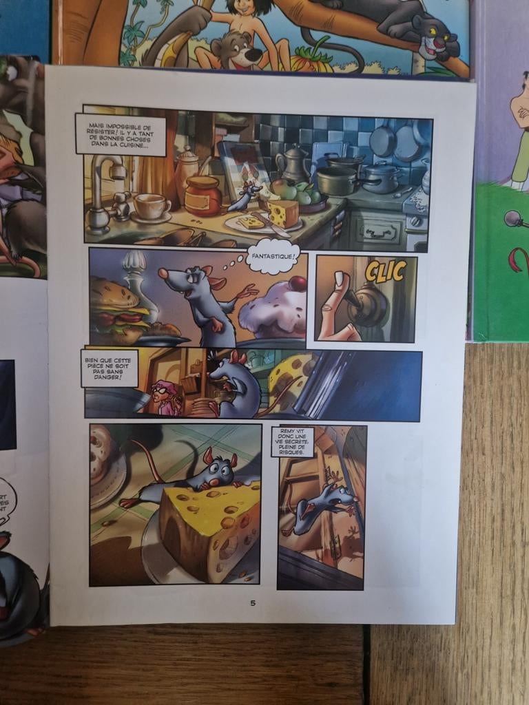 Lot de 7 bd walt Disney, Livres, Enlèvement ou Envoi