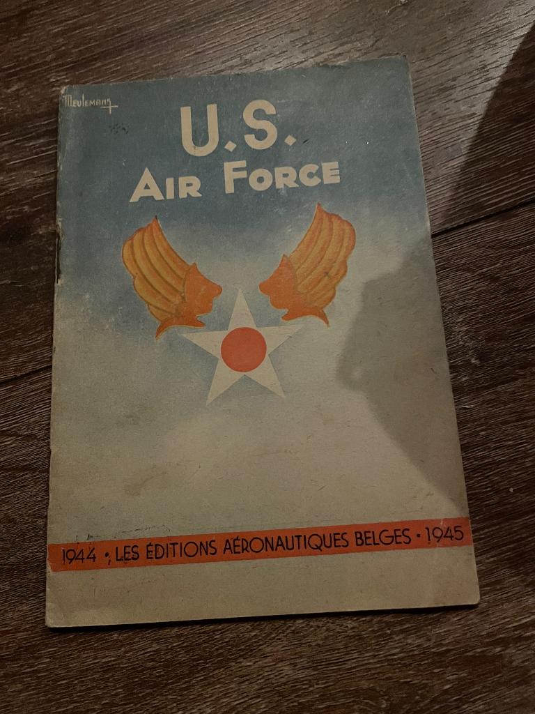 Boekje US air force 1945, Verzamelen, Ophalen of Verzenden, Luchtmacht, Overige typen