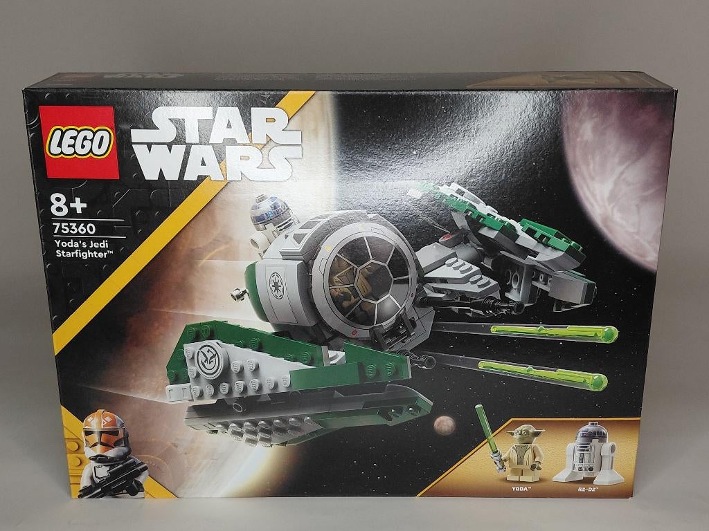 75360 LEGO Star Wars The Clone Wars Yoda's Jedi Starfighter, Star Wars, Lego, Nieuw, Ophalen of Verzenden