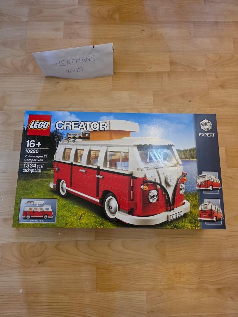 Lego Creator Volkswagen T1 Camper (10220), Ophalen of Verzenden, Nieuw, Complete set, Lego