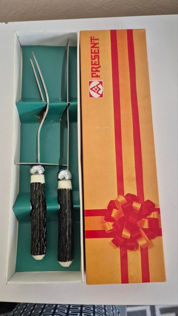 Service à découper vintage AMC - Couteau & Fourchette, Enlèvement ou Envoi