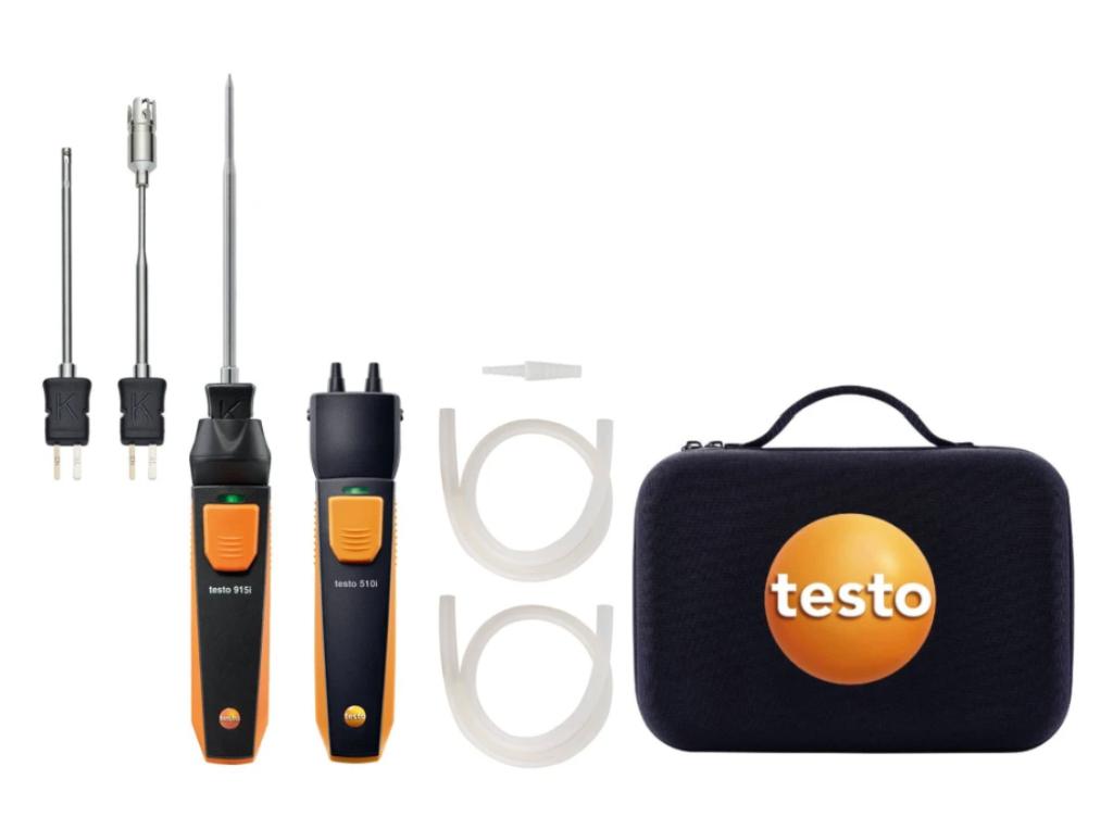 Testo Smart Probes HVAC set - Testo 915i + Testo 510i, Doe-het-zelf en Bouw, Meetapparatuur, Nieuw, Druk, Ophalen of Verzenden