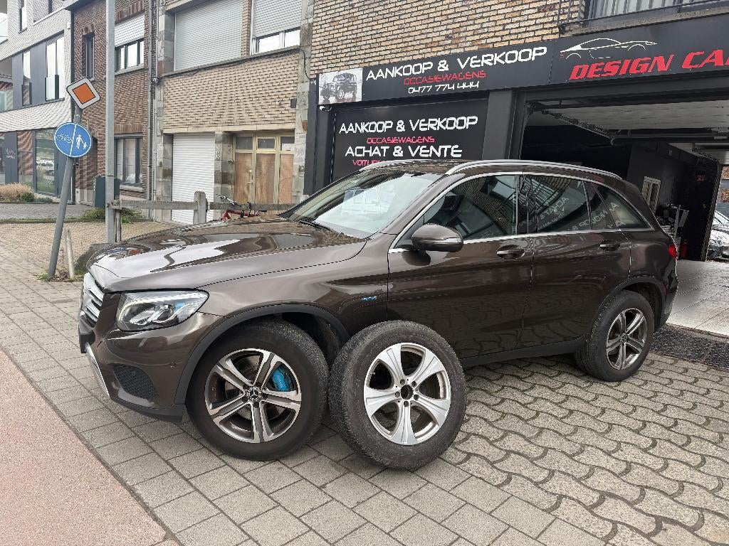 Mercedes GLC 350e Model 2018 Mercedes *Netto 13430 notebook, Automaat, Bruin, Leder, 5 deurs