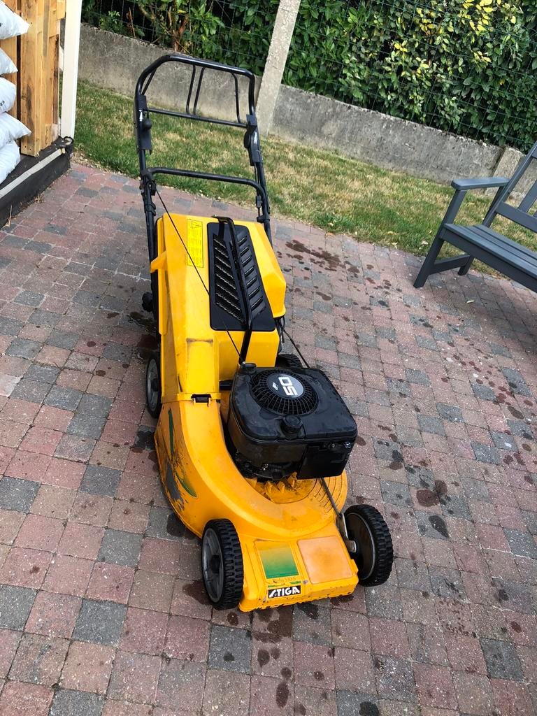 Tondeuse, Ophalen, Gebruikt, Benzine-grasmaaier