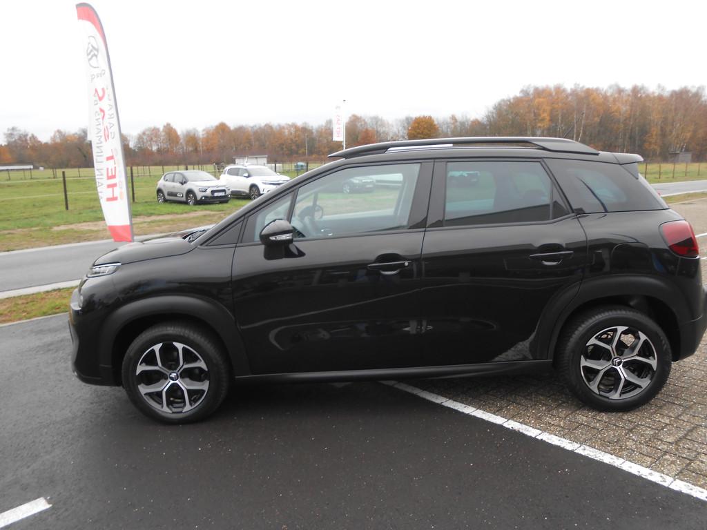 Citroën C3 AIRCROSS 1.2 PURETECH S&S MANUEEL - WAARBORG, Auto's, Citroën, 4 deurs, Stof, Gebruikt, Zwart