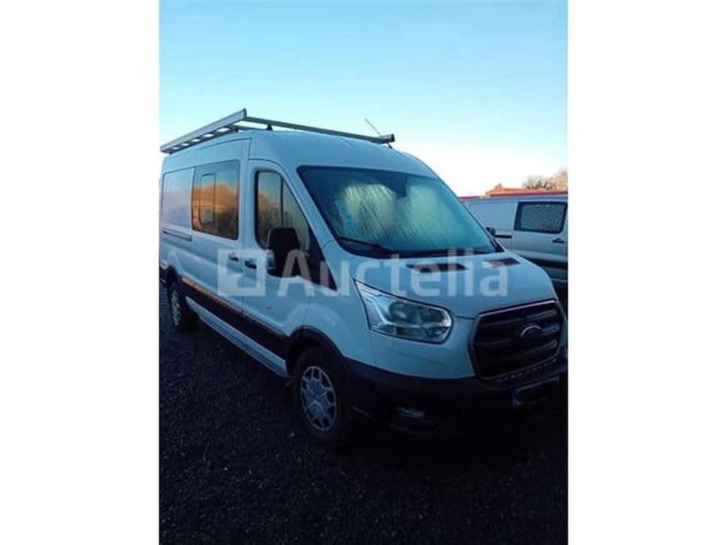 Utilitaire double cabine Ford Transit (2021 - 94886 kms), Autos, Autres marques, Achat, Entreprise, Autres carburants
