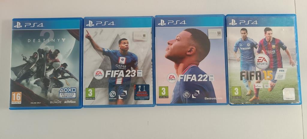 Destiny 2 en FIFA 15-22-23, Games en Spelcomputers, Games | Sony PlayStation 4, Ophalen, Overige genres, Vanaf 12 jaar, Online