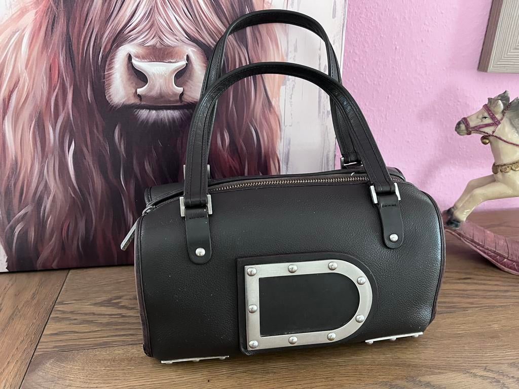 Delvaux Astrid PM, Handtassen en Accessoires, Ophalen, Gebruikt, Bruin, Handtas
